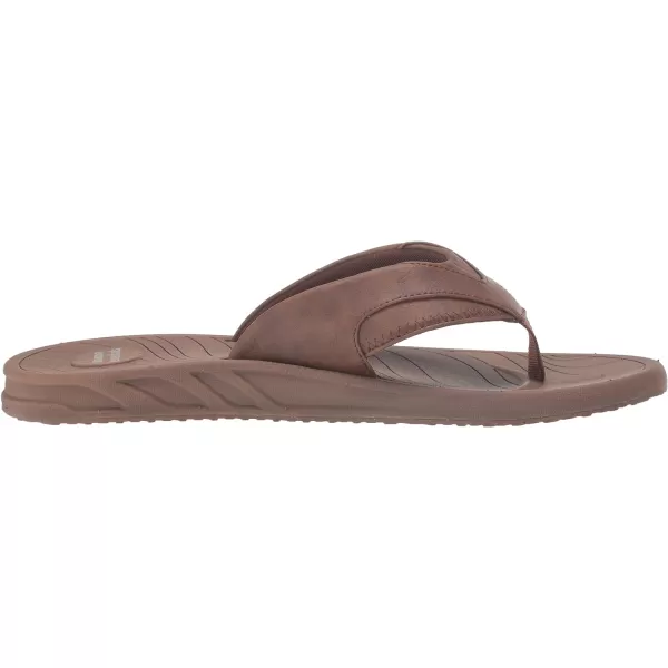 Amazon Essentials Mens Flip Flop SandalBrown