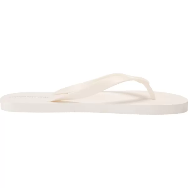 Amazon Essentials Mens Flip Flops Pack of 3Bright White
