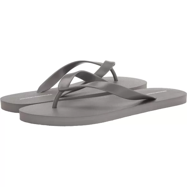 Amazon Essentials Mens Flip Flops Pack of 3Grey