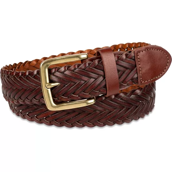 Amazon Essentials Mens Fully Adjustable Braided BeltSaddle