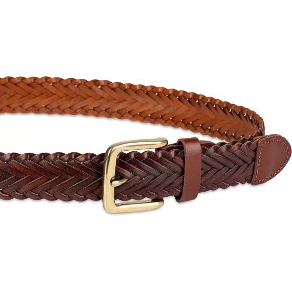 Amazon Essentials Mens Fully Adjustable Braided BeltSaddle