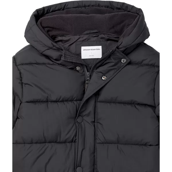 Amazon Essentials Mens Heavyweight Hooded Puffer CoatDark Grey