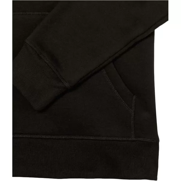 Amazon Essentials Mens Hooded Fleece Sweatshirt Available in Big amp TallBlack