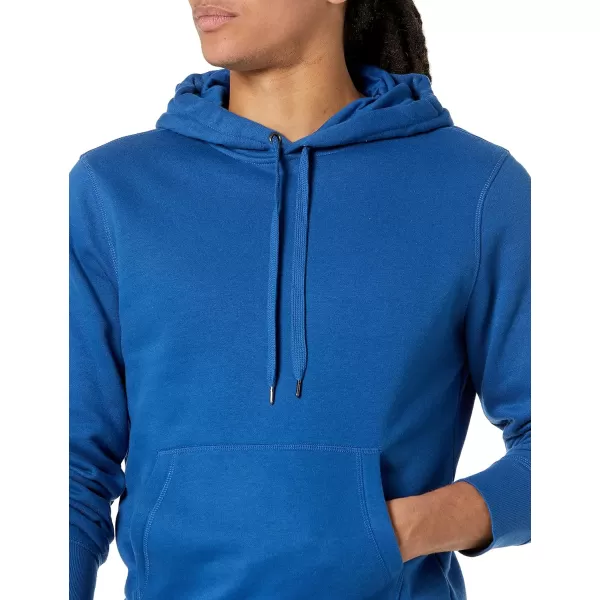 Amazon Essentials Mens Hooded Fleece Sweatshirt Available in Big amp TallBlue