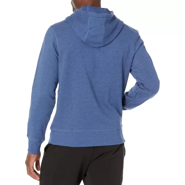 Amazon Essentials Mens Hooded Fleece Sweatshirt Available in Big amp TallBlue Heather