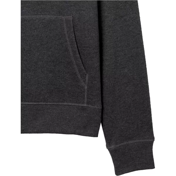 Amazon Essentials Mens Hooded Fleece Sweatshirt Available in Big amp TallCharcoal Heather