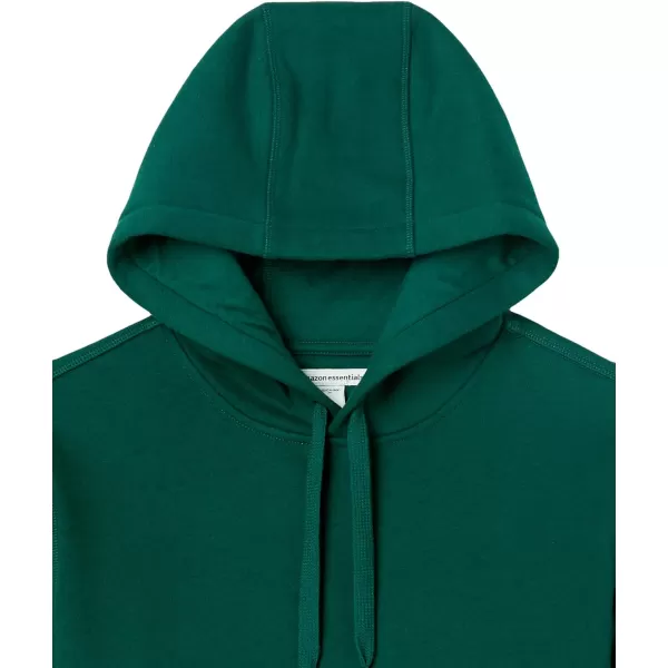 Amazon Essentials Mens Hooded Fleece Sweatshirt Available in Big amp TallForest Green