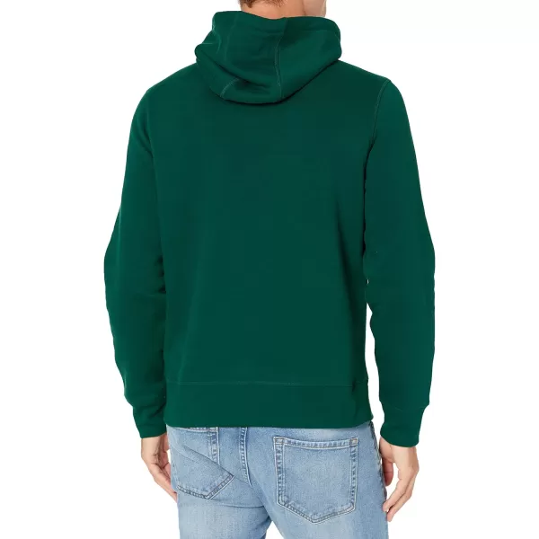 Amazon Essentials Mens Hooded Fleece Sweatshirt Available in Big amp TallForest Green