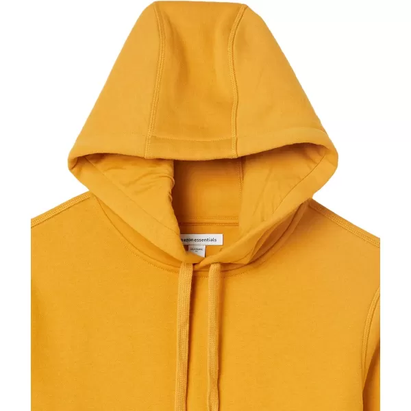 Amazon Essentials Mens Hooded Fleece Sweatshirt Available in Big amp TallGold