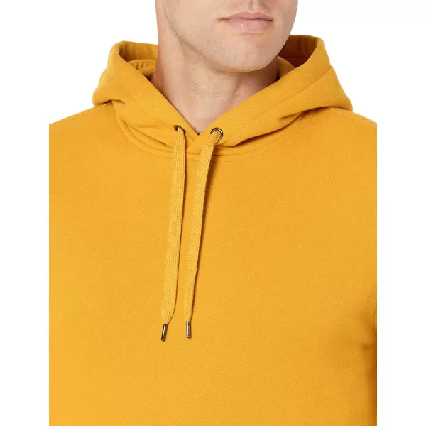 Amazon Essentials Mens Hooded Fleece Sweatshirt Available in Big amp TallGold