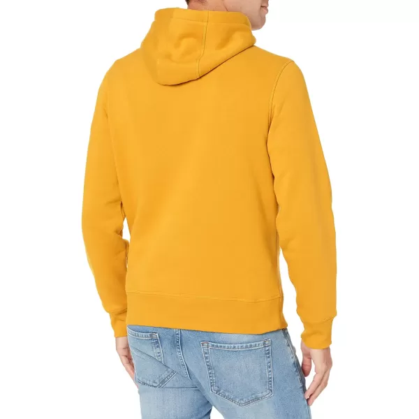 Amazon Essentials Mens Hooded Fleece Sweatshirt Available in Big amp TallGold