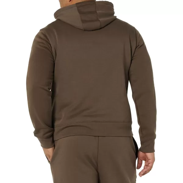 Amazon Essentials Mens Hooded Fleece Sweatshirt Available in Big amp TallMedium Brown