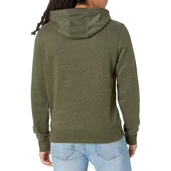 Amazon Essentials Mens Hooded Fleece Sweatshirt Available in Big amp TallOlive Heather