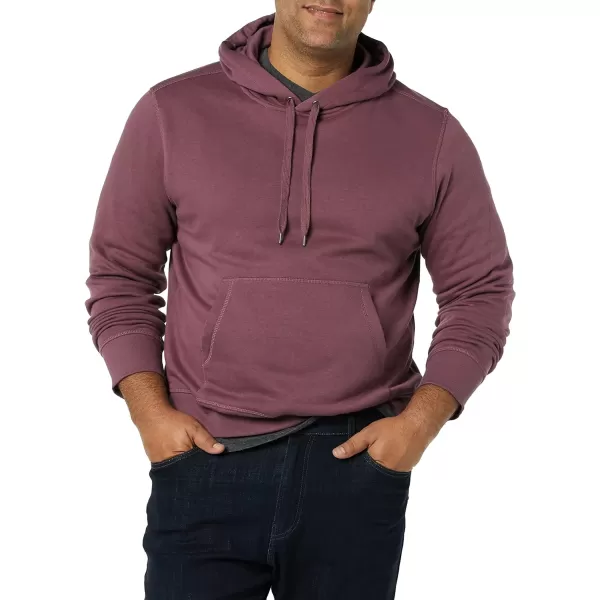 Amazon Essentials Mens Hooded Fleece Sweatshirt Available in Big amp TallPurple