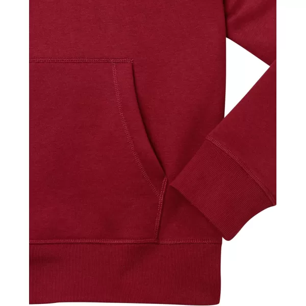 Amazon Essentials Mens Hooded Fleece Sweatshirt Available in Big amp TallRed