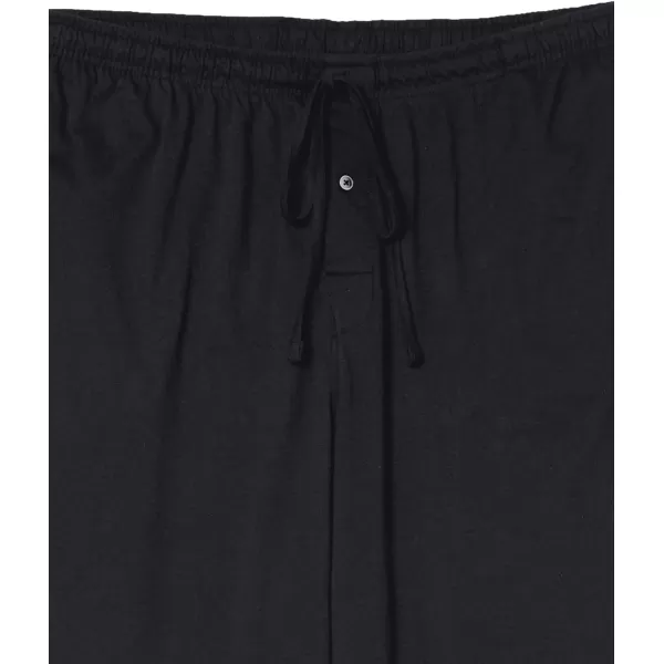 Amazon Essentials Mens Knit Pajama PantBlack