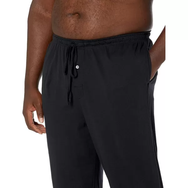 Amazon Essentials Mens Knit Pajama PantBlack