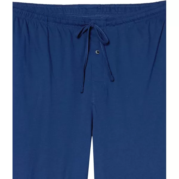 Amazon Essentials Mens Knit Pajama PantBlue