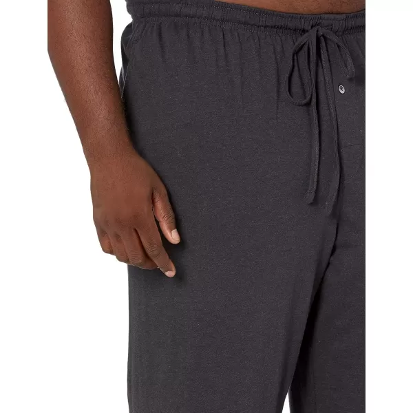 Amazon Essentials Mens Knit Pajama PantCharcoal Heather