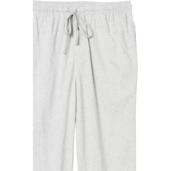 Amazon Essentials Mens Knit Pajama PantLight Grey Heather