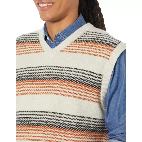 Amazon Essentials Mens Lambs Wool Sweater VestPale Grey Ombre