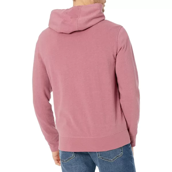 Amazon Essentials Mens Lightweight French Terry FullZip Hooded SweatshirtPink