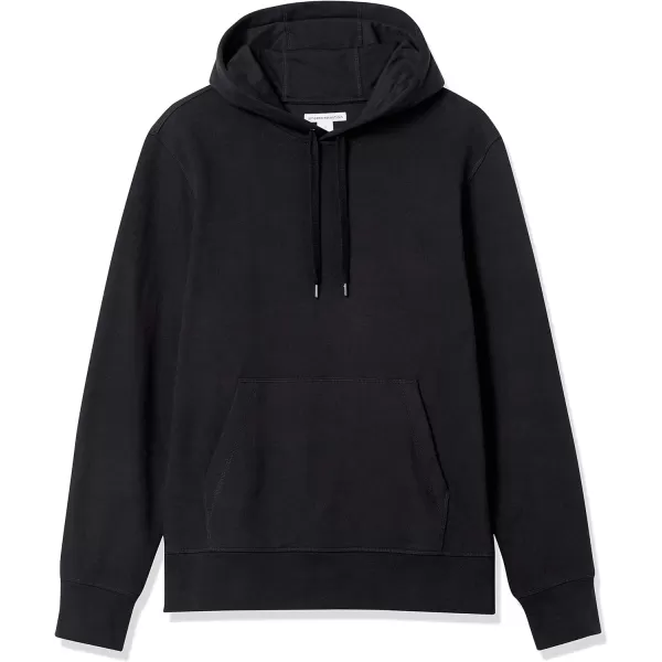 Amazon Essentials Mens Lightweight French Terry Hooded SweatshirtBlack