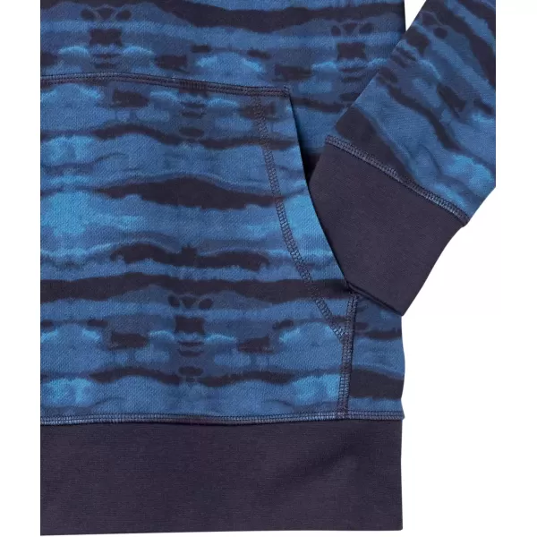 Amazon Essentials Mens Lightweight French Terry Hooded SweatshirtBlue Wave