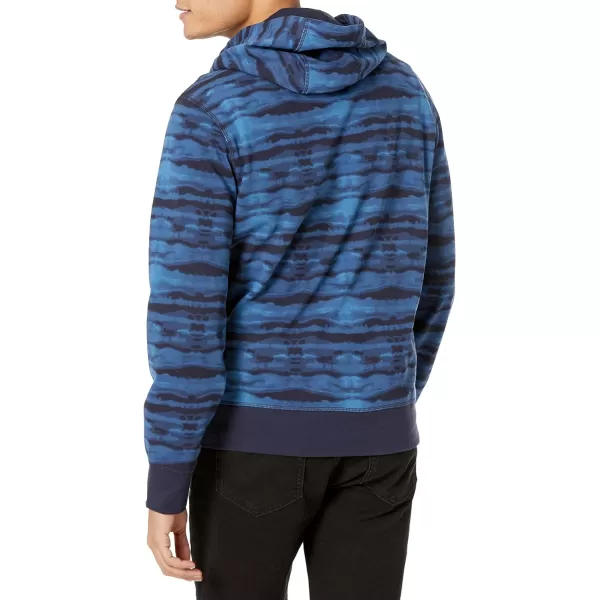 Amazon Essentials Mens Lightweight French Terry Hooded SweatshirtBlue Wave