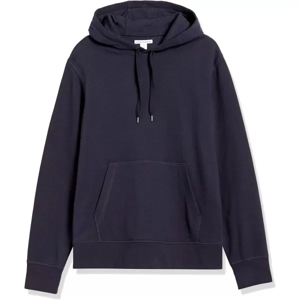 Amazon Essentials Mens Lightweight French Terry Hooded SweatshirtDark Navy