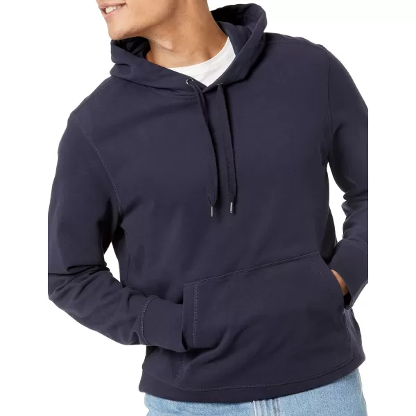 Amazon Essentials Mens Lightweight French Terry Hooded SweatshirtDark Navy