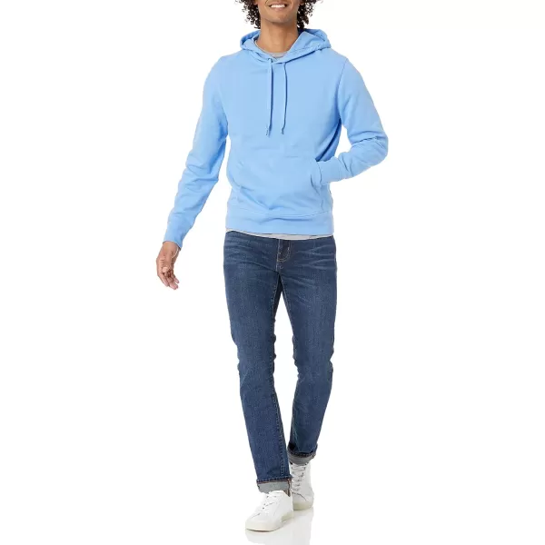 Amazon Essentials Mens Lightweight French Terry Hooded SweatshirtFrench Blue