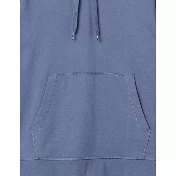 Amazon Essentials Mens Lightweight French Terry Hooded SweatshirtIndigo