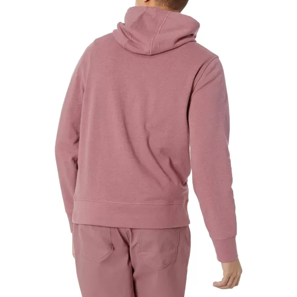 Amazon Essentials Mens Lightweight French Terry Hooded SweatshirtPink