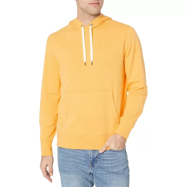 Amazon Essentials Mens Lightweight French Terry Hooded SweatshirtYellow