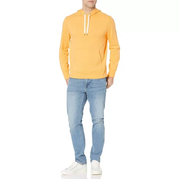 Amazon Essentials Mens Lightweight French Terry Hooded SweatshirtYellow