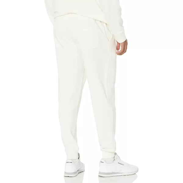 Amazon Essentials Mens Lightweight French Terry Jogger Pant Available in Big amp TallEggshell White