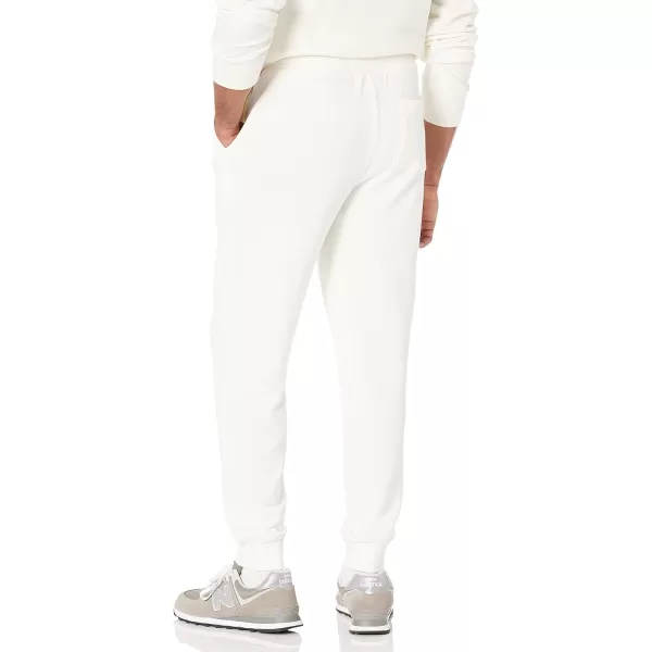 Amazon Essentials Mens Lightweight French Terry Jogger Pant Available in Big amp TallEggshell White