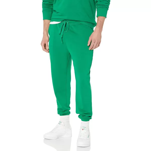 Amazon Essentials Mens Lightweight French Terry Jogger Pant Available in Big amp TallGreen