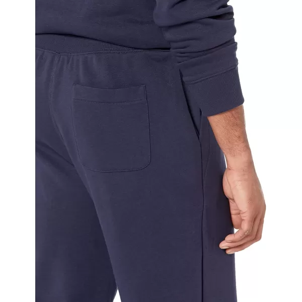 Amazon Essentials Mens Lightweight French Terry Jogger Pant Available in Big amp TallNavy