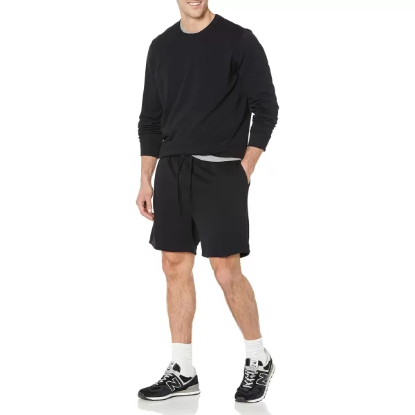 Amazon Essentials Mens Lightweight French Terry Short Available in Big amp TallBlack