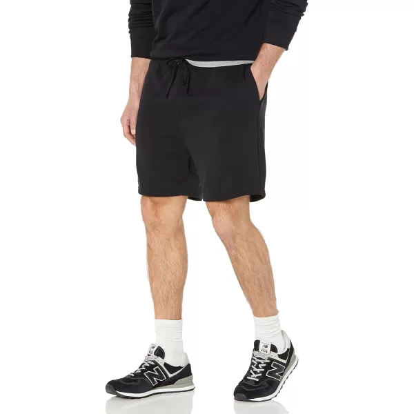 Amazon Essentials Mens Lightweight French Terry Short Available in Big amp TallBlack