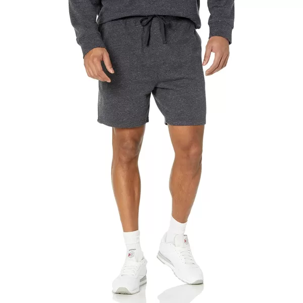 Amazon Essentials Mens Lightweight French Terry Short Available in Big amp TallCharcoal Heather