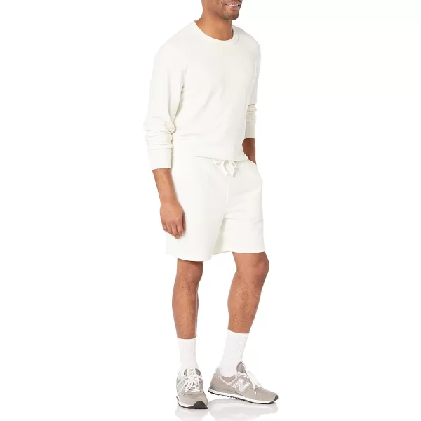 Amazon Essentials Mens Lightweight French Terry Short Available in Big amp TallEggshell White