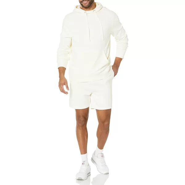 Amazon Essentials Mens Lightweight French Terry Short Available in Big amp TallEggshell White