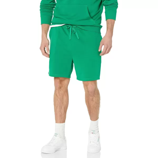 Amazon Essentials Mens Lightweight French Terry Short Available in Big amp TallGreen