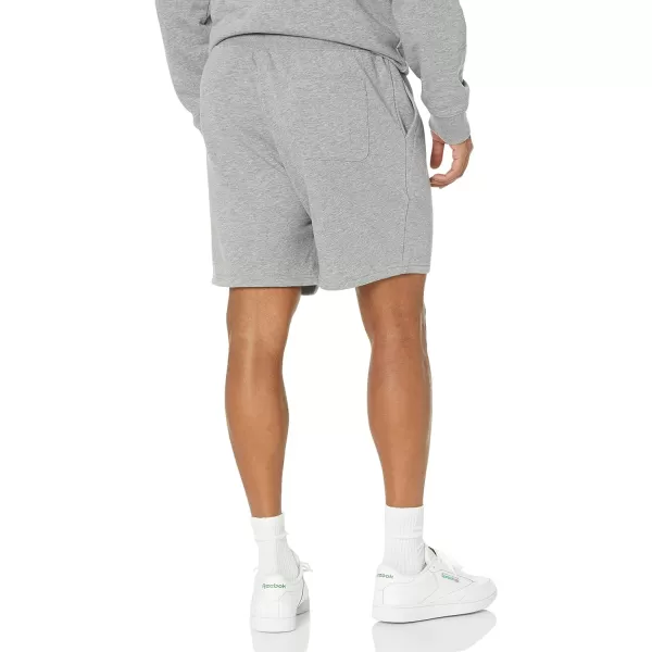 Amazon Essentials Mens Lightweight French Terry Short Available in Big amp TallGrey Heather