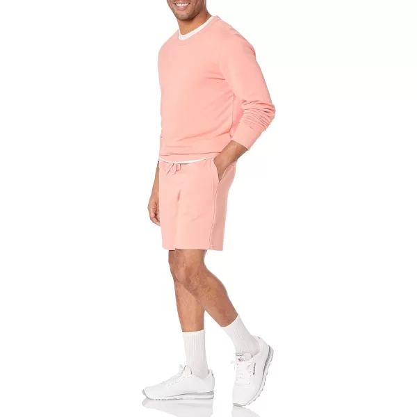 Amazon Essentials Mens Lightweight French Terry Short Available in Big amp TallPeach