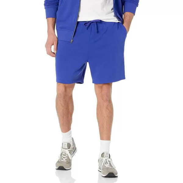 Amazon Essentials Mens Lightweight French Terry Short Available in Big amp TallRoyal Blue