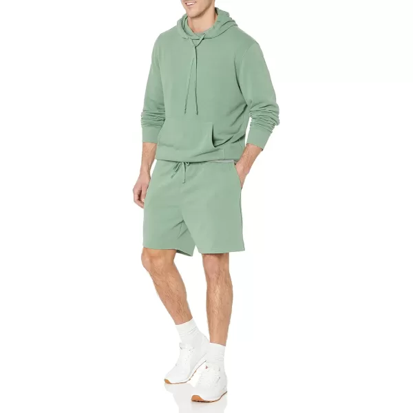 Amazon Essentials Mens Lightweight French Terry Short Available in Big amp TallSage Green